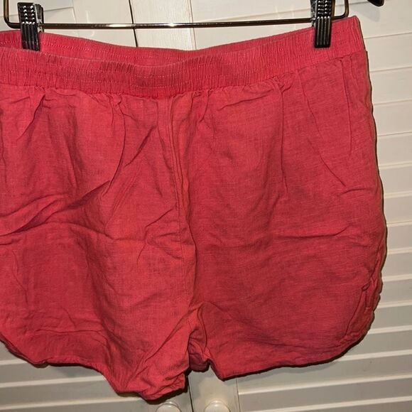 Wild fable, coral linen blend shorts XXL - Picture 2 of 3